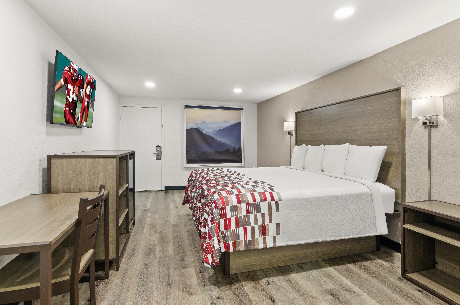 Red Roof Inn Wytheville - Bedroom