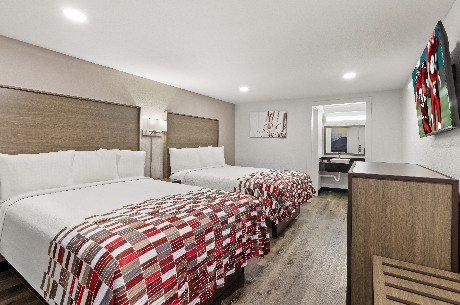 Red Roof Inn Wytheville - Bedroom